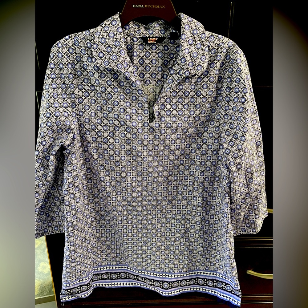 Lands End cotton tunic